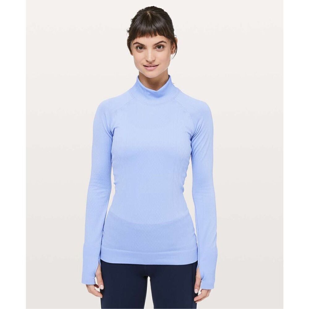 Womens Lululemon Rest Less Mock Neck